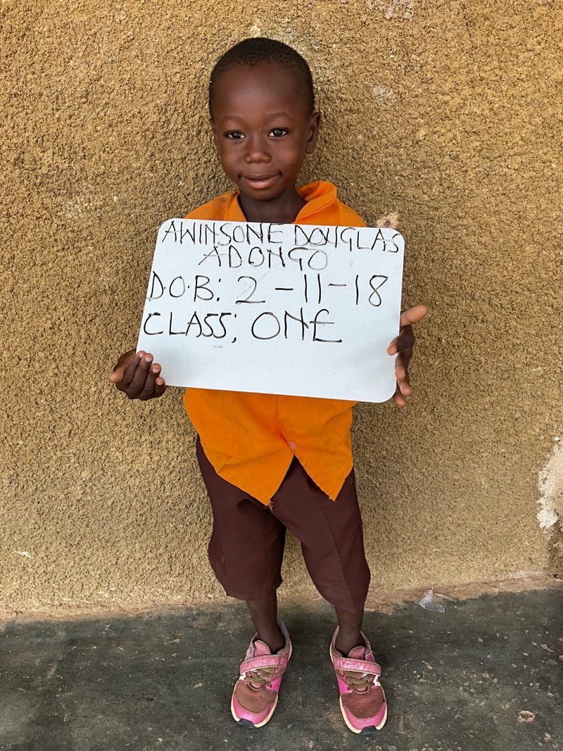 Douglas Adongo Awinsone from Ghana