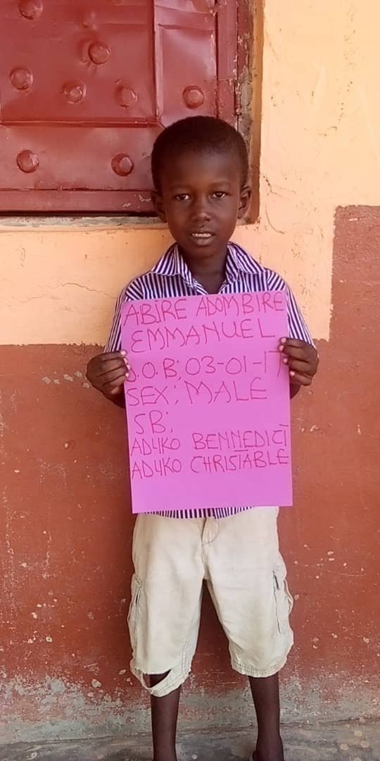 Emmanuel Adombire Abire from Ghana