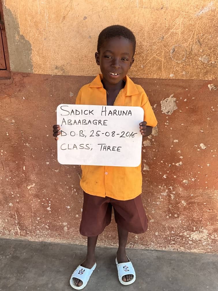 Haruna Abaabagre Sadick from Ghana