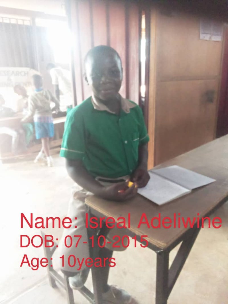 Israel Adeliwine from Ghana