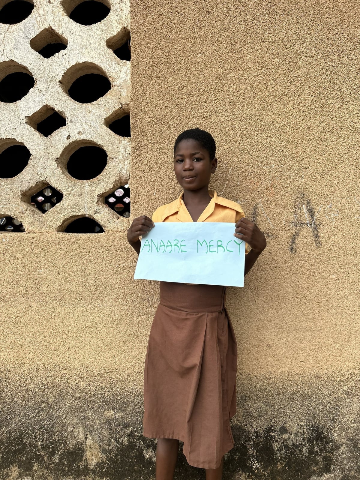 Mercy Anaare from Ghana